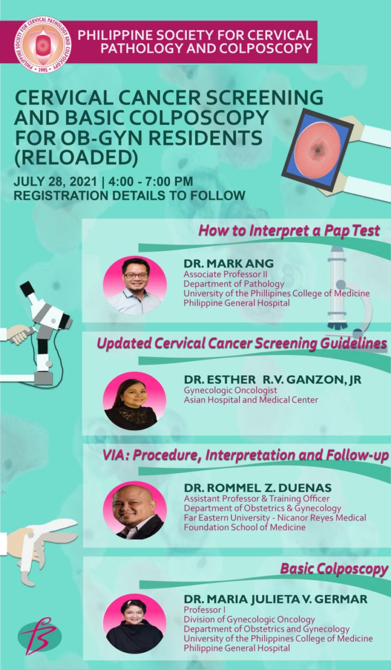 Cervical Cancer Screening And Basic Colposcopy For Ob Gyn Residents Reloaded Pscpc 